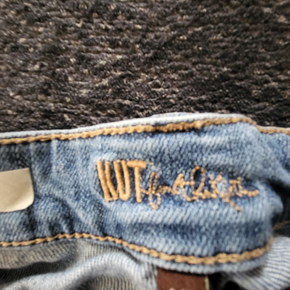 KUT From The Kloth Distressed Denim Shorts - Picture 4 of 8